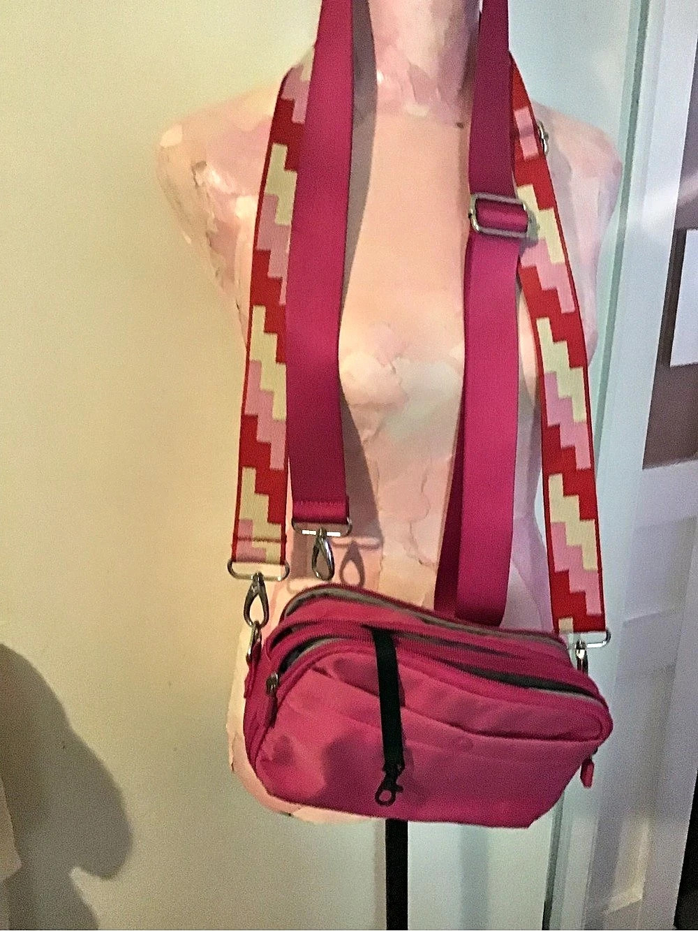 HKWP Crossbody Bag in Pink